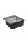 Кухонна скляна мийка Germece Handmade Black Glass (600х510х200)