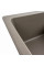 Гранітна мийка для кухні Platinum 6250 ZIRKONE матовий Титан, L