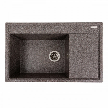 Гранитная мойка для кухни Platinum 7950 AZURIT матовый Микс