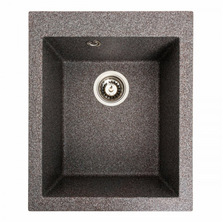 Гранитная мойка для кухни Platinum 4150 SOKIL матовая (микс)
