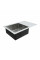 Кухонна мийка Platinum Handmade WHITE GLASS 780х510х200