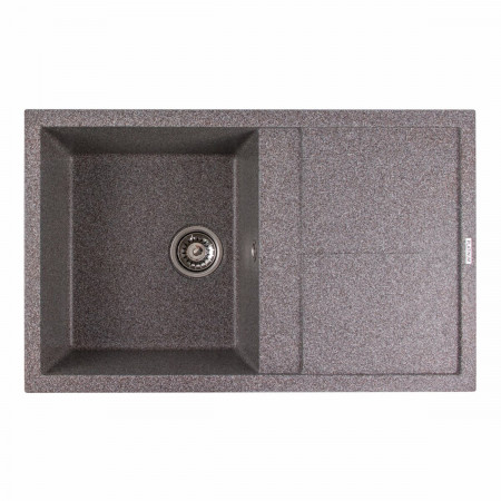 Гранитная мойка для кухни Platinum 7950 Selena матовая Микс