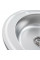 Кухонна мийка з нержавіючої сталі Platinum 510 ДЕКОР (0,6/170 мм)