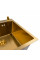 Кухонна мийка 50*50 PVD Gold Valeso Handmade (сифон круглий, 3,0/0,8)