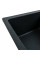 Гранітна мийка для кухні Platinum 6250 ZIRKONE матовий Антрацит, L