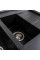 Гранітна мийка для кухні Platinum 7850W TOSKANA матовий Карбон, L