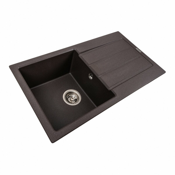 Гранітна мийка для кухні VALESO 7843 SOLID матовий Гренадін