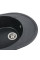 Гранітна мийка для кухні VALESO 5847 ONYX матовий Карбон, L