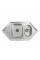 Кухонна мийка з нержавіючої сталі Platinum 9550D ДЕКОР (0,8/180 мм)