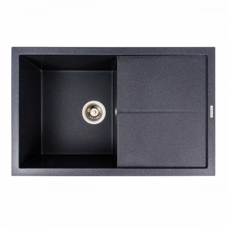 Гранитная мойка VALESO 7950 MAGNUM (карбон, матовая)