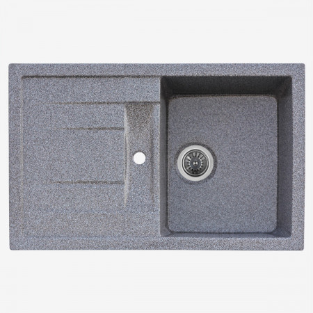 Гранитная мойка для кухни Platinum 7850 PRETSO глянец Микс