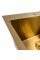 Кухонна мийка 50*50 PVD Gold Valeso Handmade (сифон круглий, 3,0/0,8)