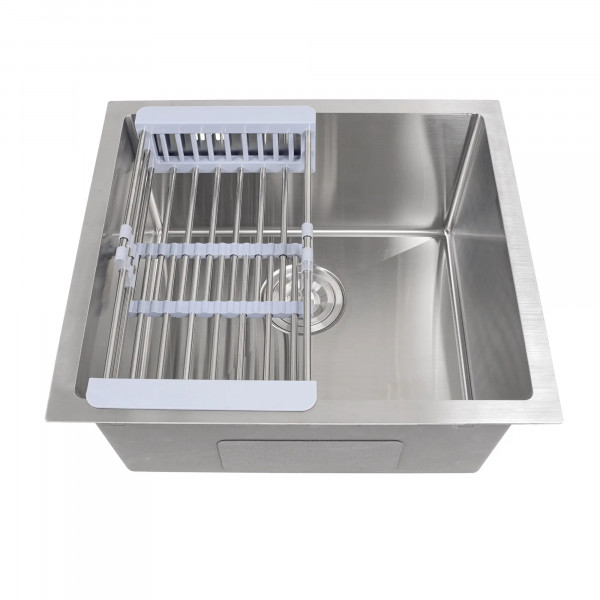 Кухонная мойка из нержавеющей стали 50 см под столешницу 1.5 мм Nett NS-5045