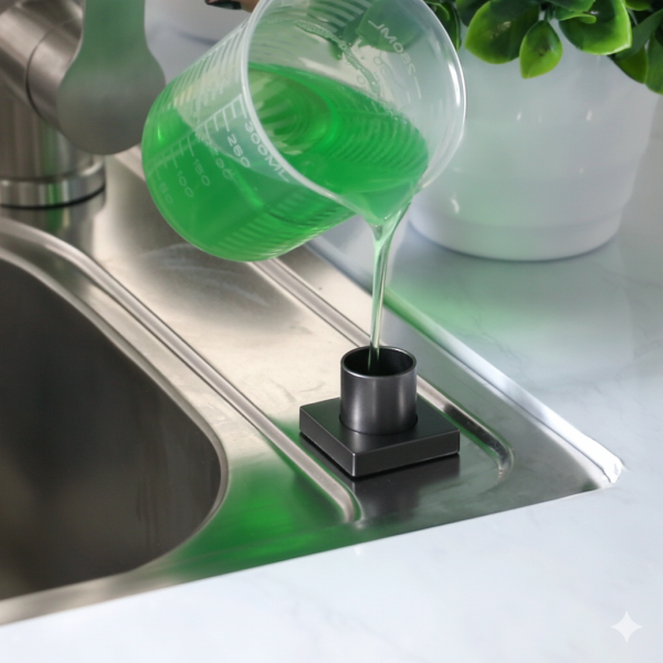 Дозатор для кухонной мойки врезной Nett DTGr-300