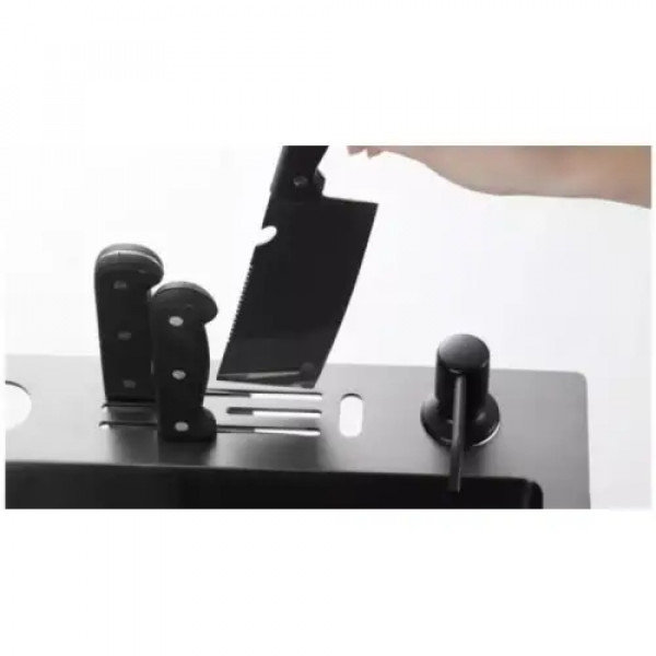 Накладная мойка на кухню нержавеющая с левым крылом 1.5 мм Nett NS-6045(L)