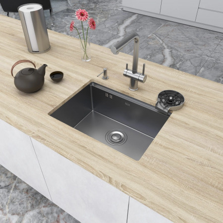 Кухонная мойка из нержавейки 1.5 мм под столешницу Nett NS-5742