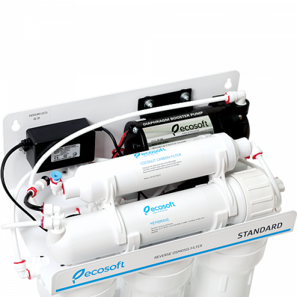 Фильтр обратного осмоса ECOSOFT STANDARD с помпой Фильтр обратного осмоса ECOSOFT STANDARD с помпой