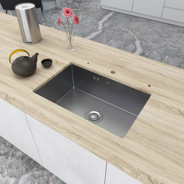 Кухонная мойка из нержавейки под столешницу 1.5 мм Nett NS-6845