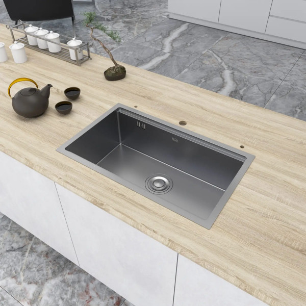 Кухонная мойка под столешницу 1.5 мм кухонная станция Nett NS-7042