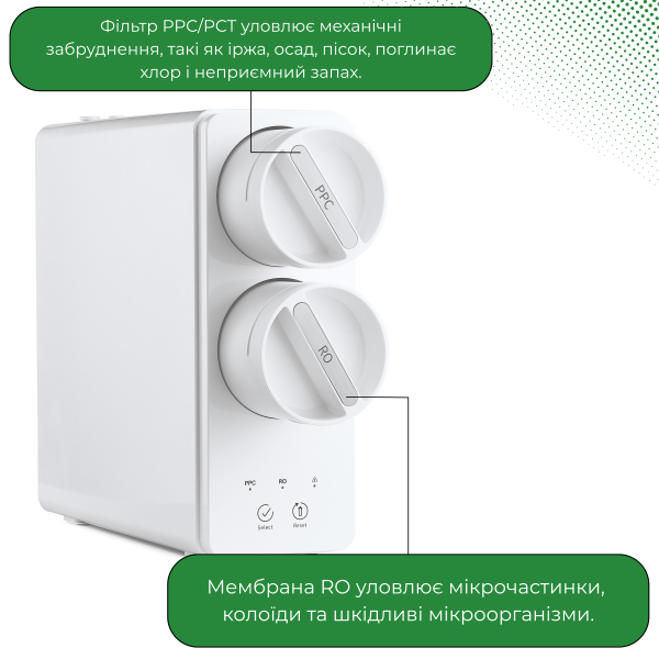 Прямоточная фильтр-система обратного осмоса VIO AW-RL01 600 G