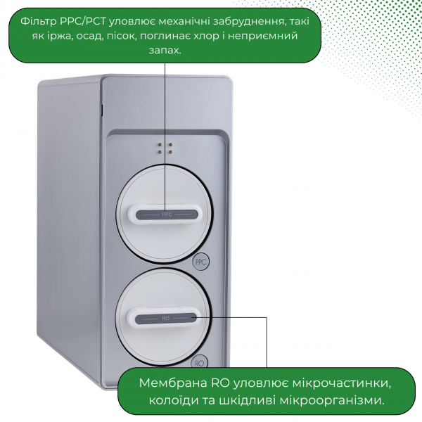Прямоточная фильтр-система обратного осмоса ViO BP-D1200G