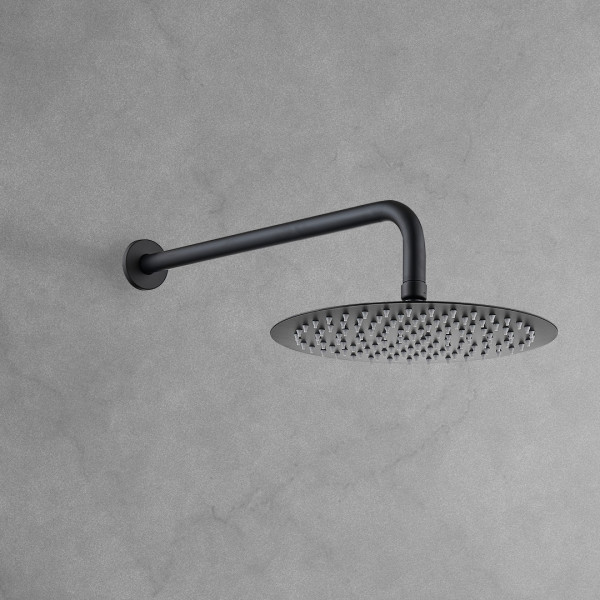 Душевая система внутреннего монтажа черная Nett TSB-77