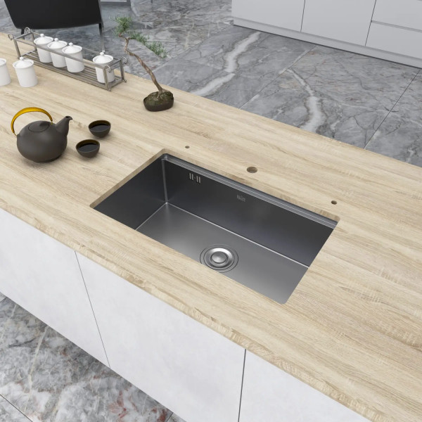 Кухонная мойка под столешницу 1.5 мм кухонная станция Nett NS-7042