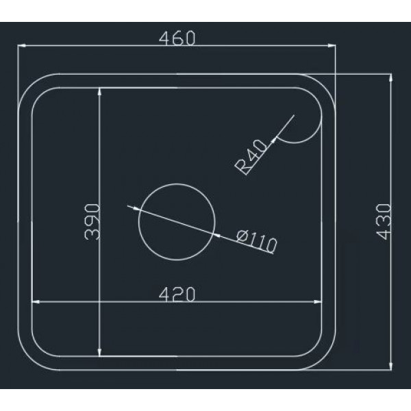 Комплект черной кухонной мойки и смесителя из нержавеющей стали NB-4643