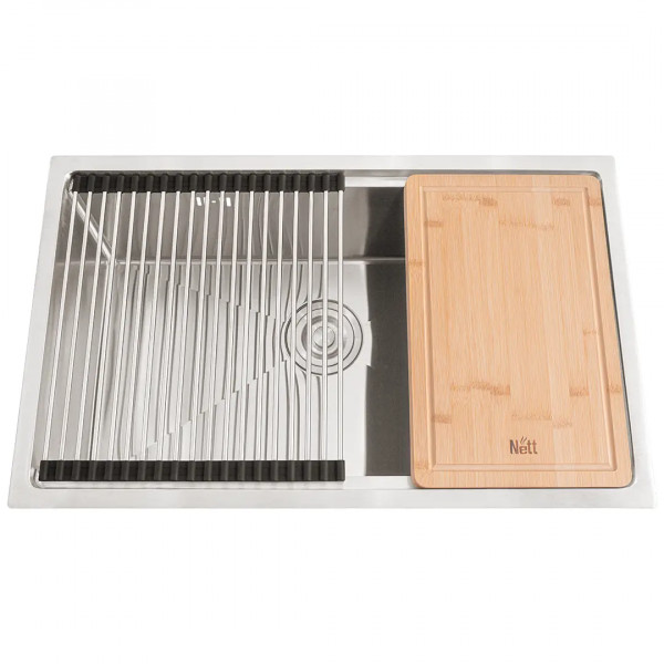 Кухонная мойка под столешницу 1.5 мм кухонная станция Nett NS-7042