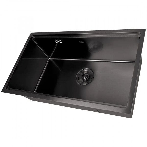 Черная мойка под столешницу 1.5 мм многофункциональная Nett NB-7042