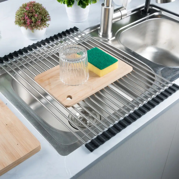 Комплект мойки на кухню и смеситель из нержавеющей стали NS-7042