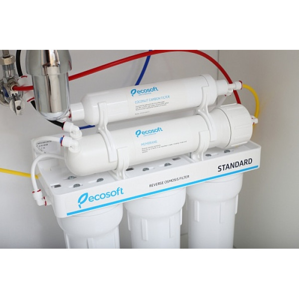 Фильтр обратного осмоса ECOSOFT STANDARD с минерализатором Фильтр обратного осмоса ECOSOFT STANDARD с минерализатором