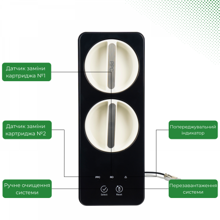 Прямоточная фильтр-система обратного осмоса ViO AW-RL03-600G