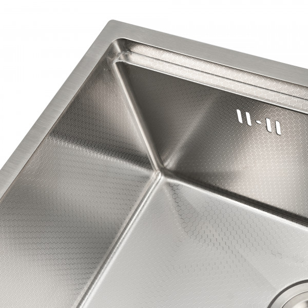 Мойка для кухни под столешницу декорирована NSS-5742