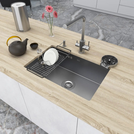 Кухонная мойка из нержавейки под столешницу 1.5 мм Nett NS-6845