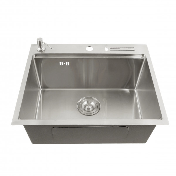 Накладная кухонная мойка из нержавейки 1.5 мм кухонная станция Nett NS-5747