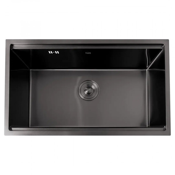Черная мойка под столешницу 1.5 мм многофункциональная Nett NB-7042