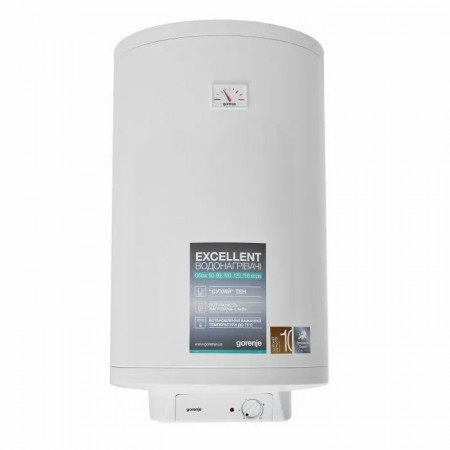 Водонагреватель Gorenje GBF 100 V9, сухой ТЭН, 100 литров