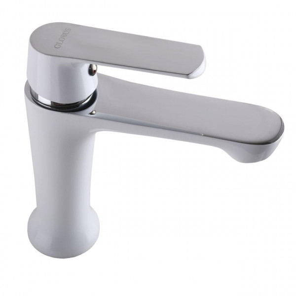 Змішувач для умивальника Globus Lux Laguna GLA-0401-7-WHITE
