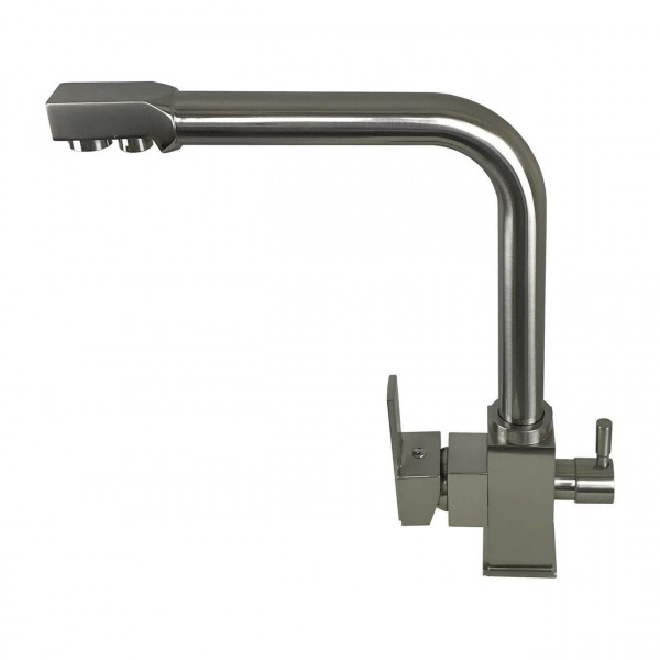 Змішувач для кухні під осмос Globus Lux LAZER GLLR-0100-8-STSTEEL