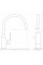 Смеситель для кухни DOMINO MALIBU DMM-203 LR-BLACK-BLACK