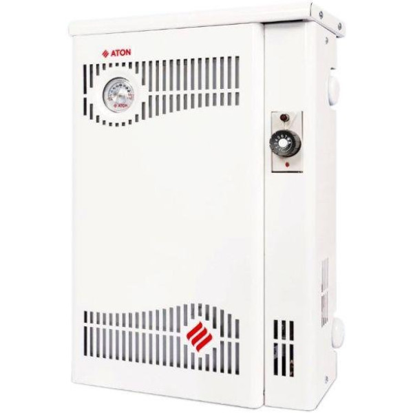 Котёл газовый ATON Compact 12,5E + комплект труб, одноконтурный
