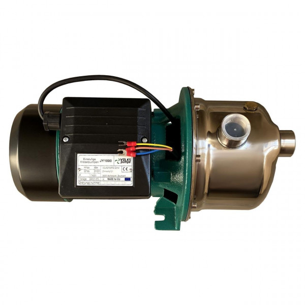 Насос центробежный VOLKS pumpe JY1000 1,1 кВт нержавейка