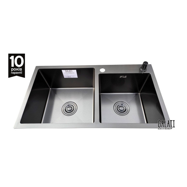 Кухонная мойка Galati Arta U-730D BL