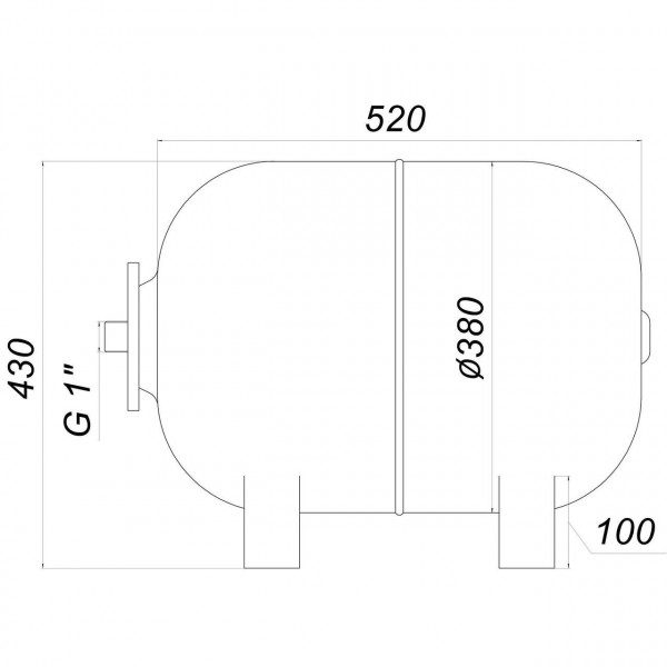 Гидроаккумулятор 50л Zilmet ultra-pro 10bar ( 1100005005 )