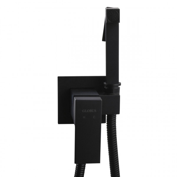 Смеситель гигиенический Globus Lux Niagara GLN-0-106MIX-BB