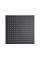 Душевая лейка TSQ-250-BL Тропик SUS304 черная матовая 250*250мм, TOPAZ
