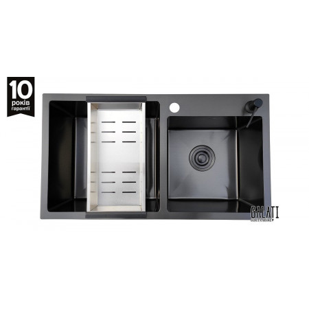 Кухонная мойка Galati Arta U-730D BL
