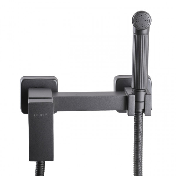 Змішувач гігієнічний Globus Lux MILANO GLN-5-106MIX-Graphite