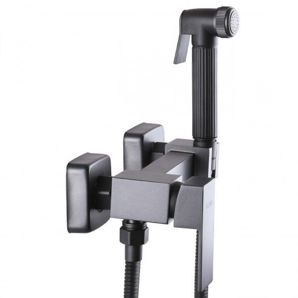 Змішувач гігієнічний Globus Lux MILANO GLN-5-106MIX-Graphite